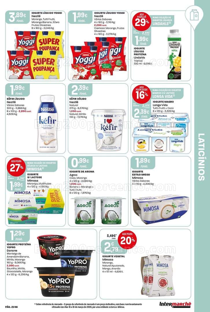 Antevisão Folheto INTERMARCHÉ Super Promoções de 23 a 29 abril