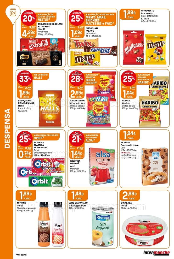 Antevisão Folheto INTERMARCHÉ Super Promoções de 23 a 29 abril