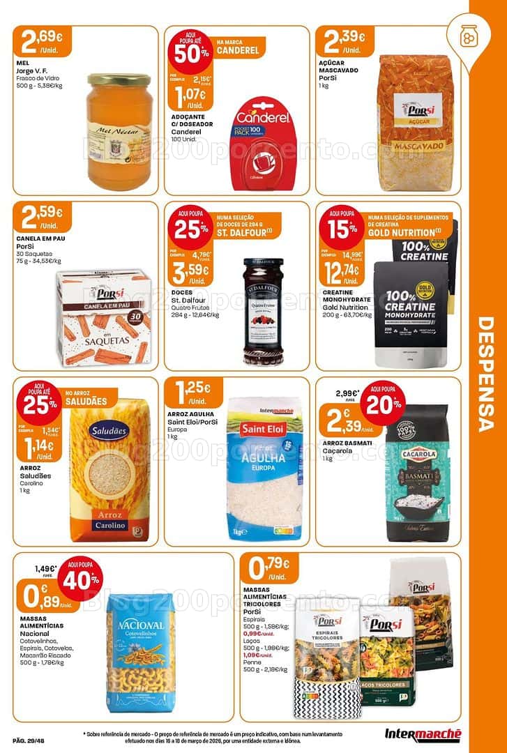 Antevisão Folheto INTERMARCHÉ Super Promoções de 23 a 29 abril
