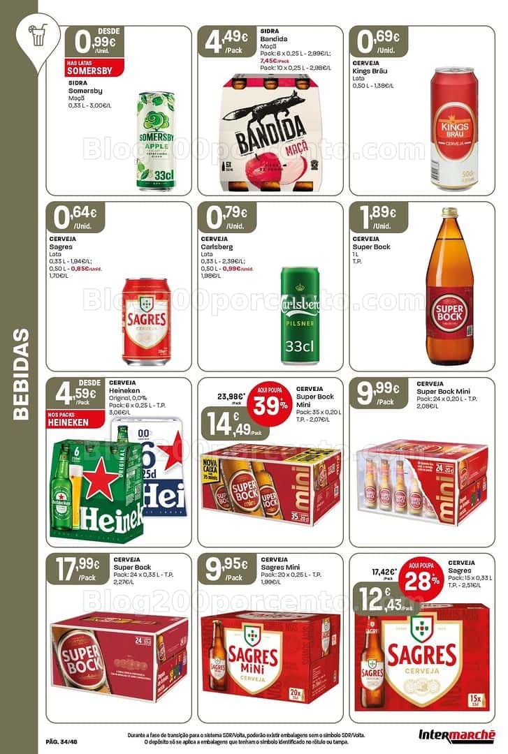 Antevisão Folheto INTERMARCHÉ Super Promoções de 23 a 29 abril