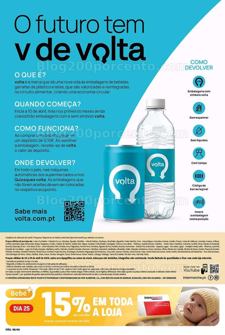 Antevisão Folheto INTERMARCHÉ Super Promoções de 23 a 29 abril