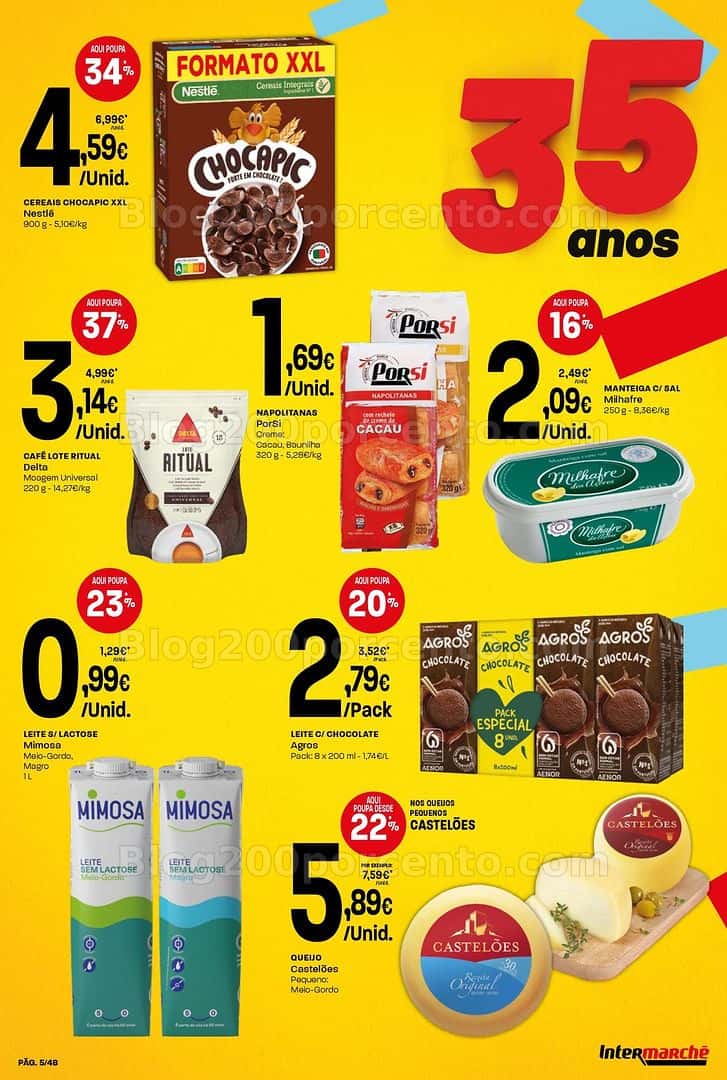 Antevisão Folheto INTERMARCHÉ Super Promoções de 23 a 29 abril