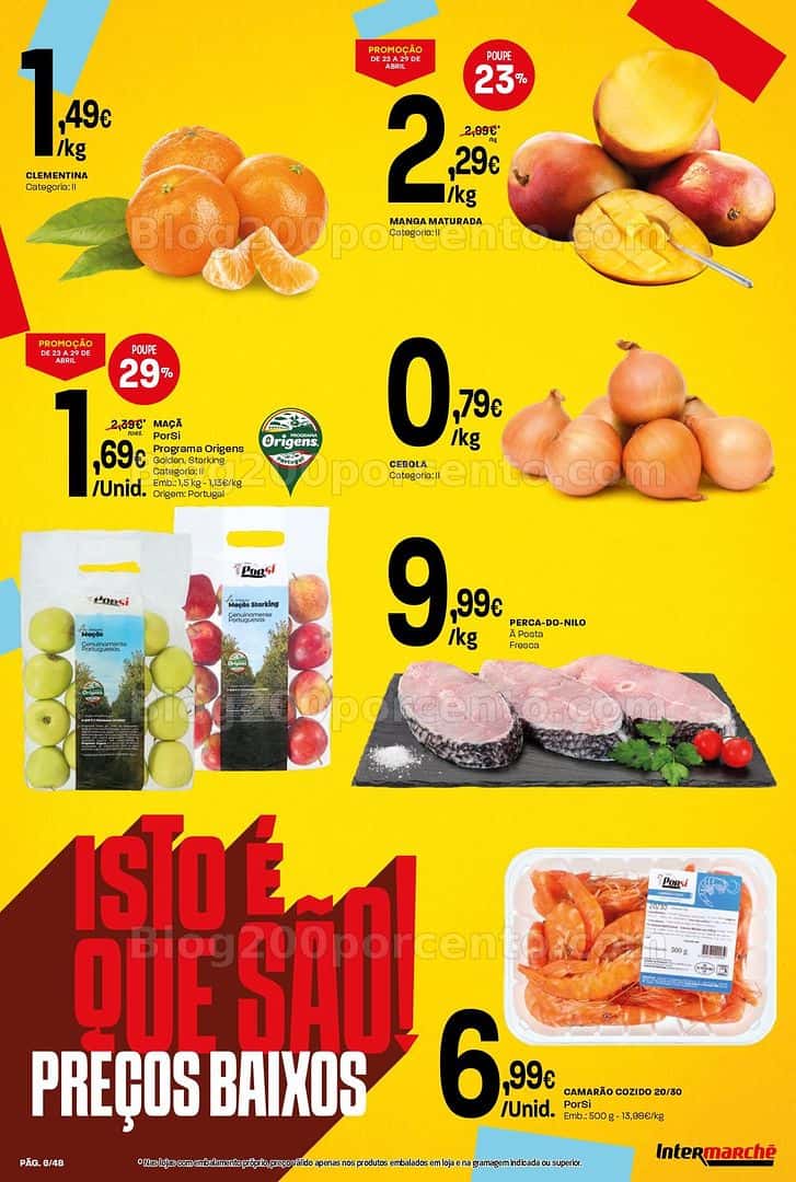 Antevisão Folheto INTERMARCHÉ Super Promoções de 23 a 29 abril
