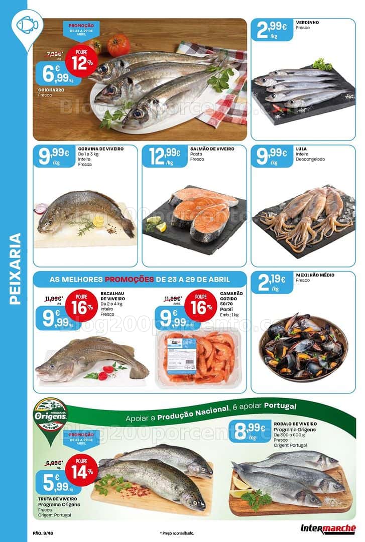 Antevisão Folheto INTERMARCHÉ Super Promoções de 23 a 29 abril