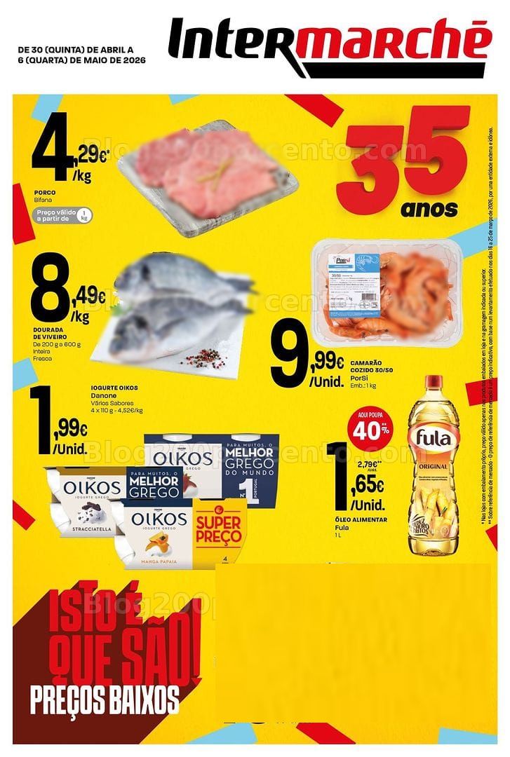 Antevisão Folheto INTERMARCHÉ Super Promoções de 30 abril a 6 maio
