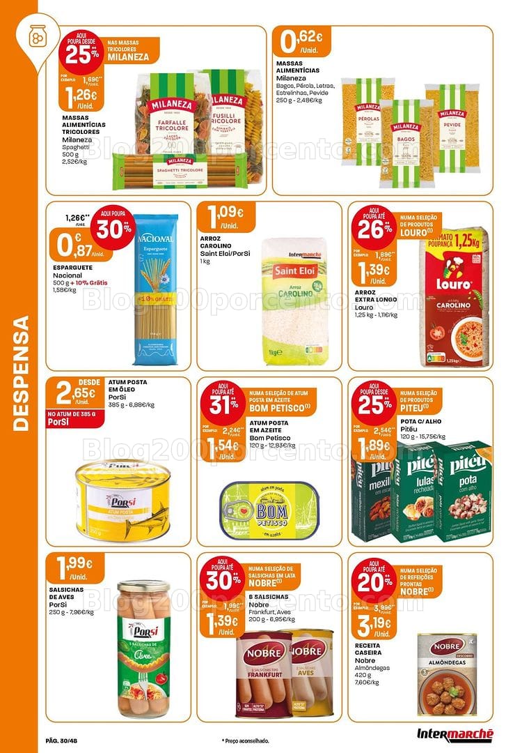 Antevisão Folheto INTERMARCHÉ Super Promoções de 30 abril a 6 maio
