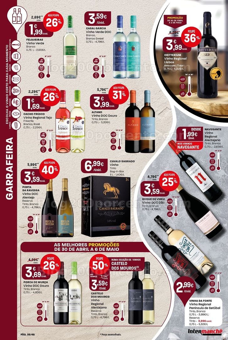Antevisão Folheto INTERMARCHÉ Super Promoções de 30 abril a 6 maio