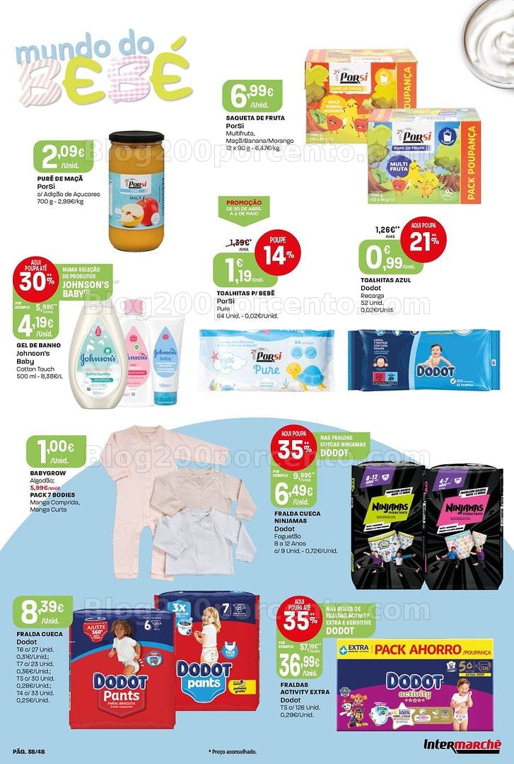 Antevisão Folheto INTERMARCHÉ Super Promoções de 30 abril a 6 maio