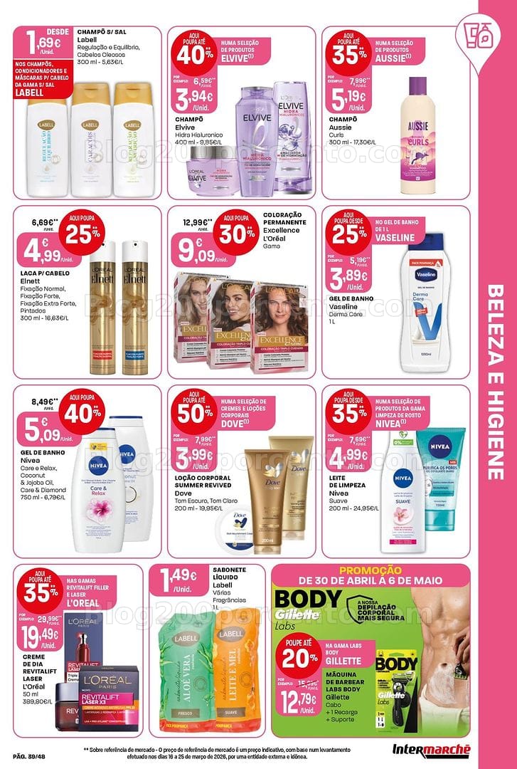 Antevisão Folheto INTERMARCHÉ Super Promoções de 30 abril a 6 maio