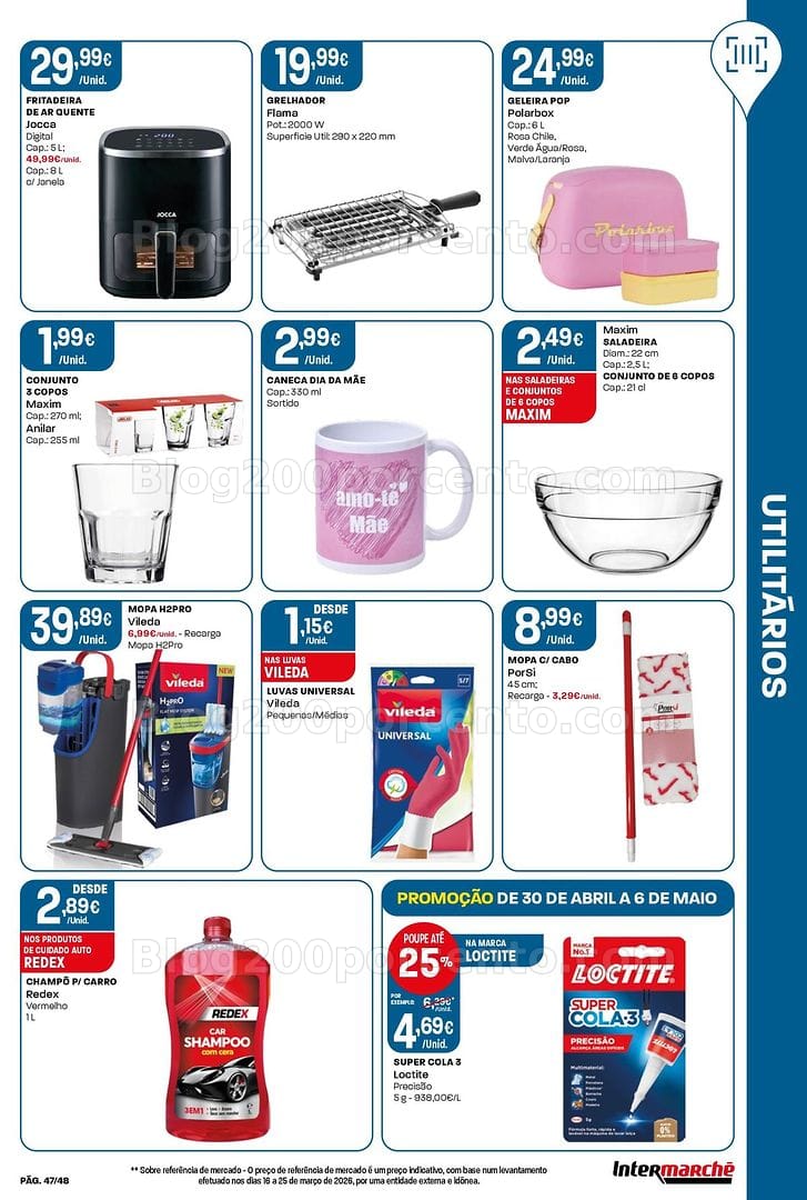 Antevisão Folheto INTERMARCHÉ Bazar Super Promoções de 30 abril a 6 maio