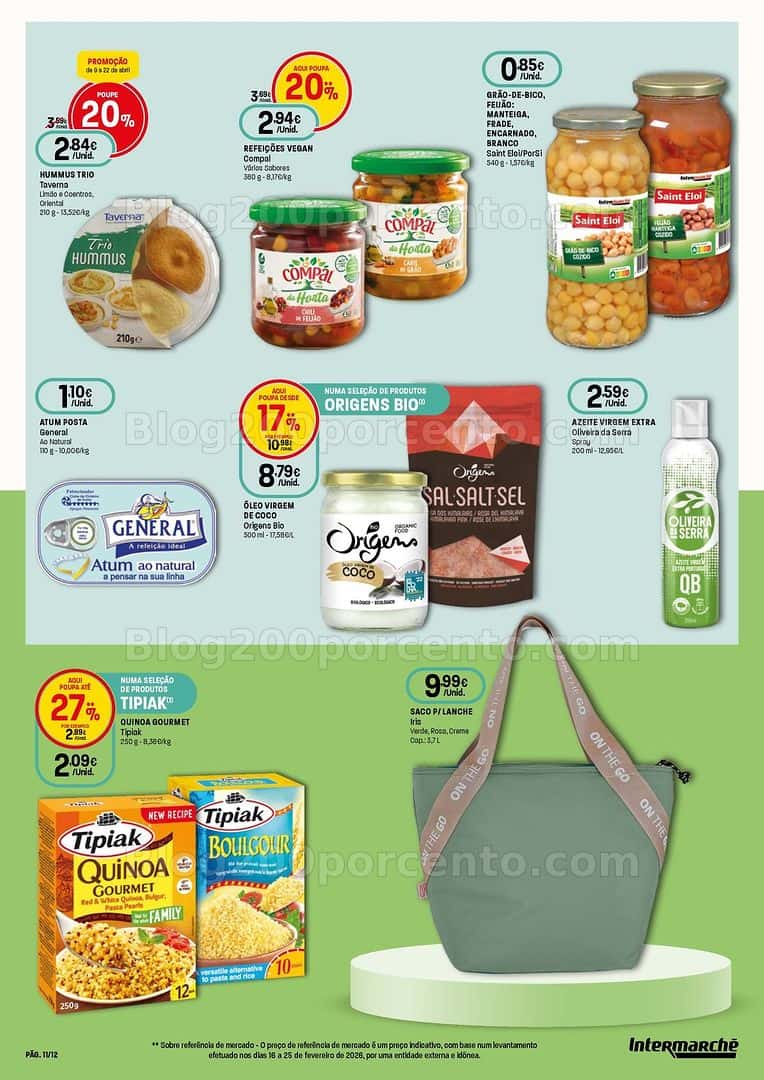 Antevisão Folheto INTERMARCHÉ Vida Saudável Promoções de 9 a 22 abril