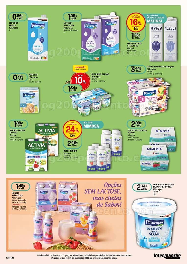 Antevisão Folheto INTERMARCHÉ Vida Saudável Promoções de 9 a 22 abril