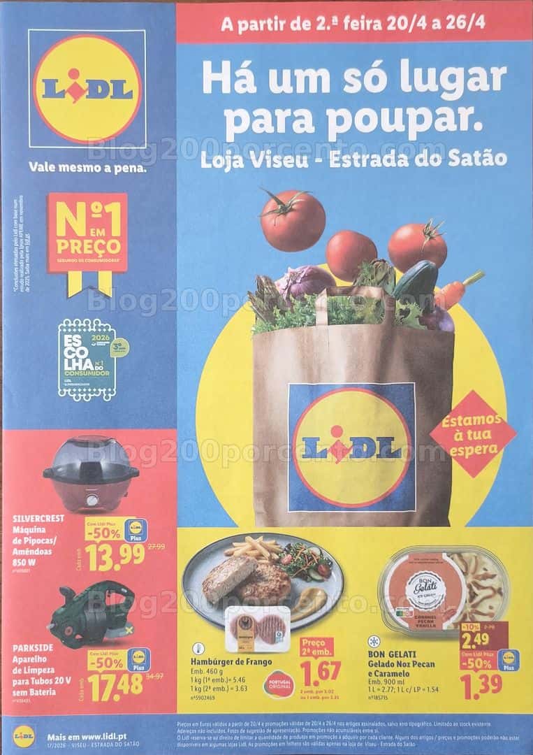 Antevisão Folheto LIDL Extra Promoções de 20 a 26 abril