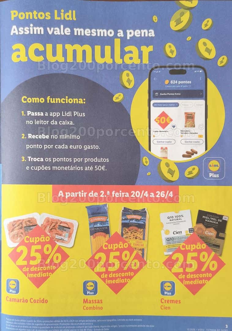 Antevisão Folheto LIDL Extra Promoções de 20 a 26 abril