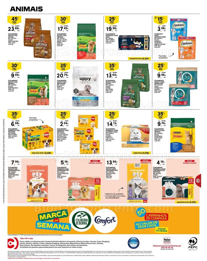 Antevisão Folheto CONTINENTE Madeira Promoções de 21 a 27 abril