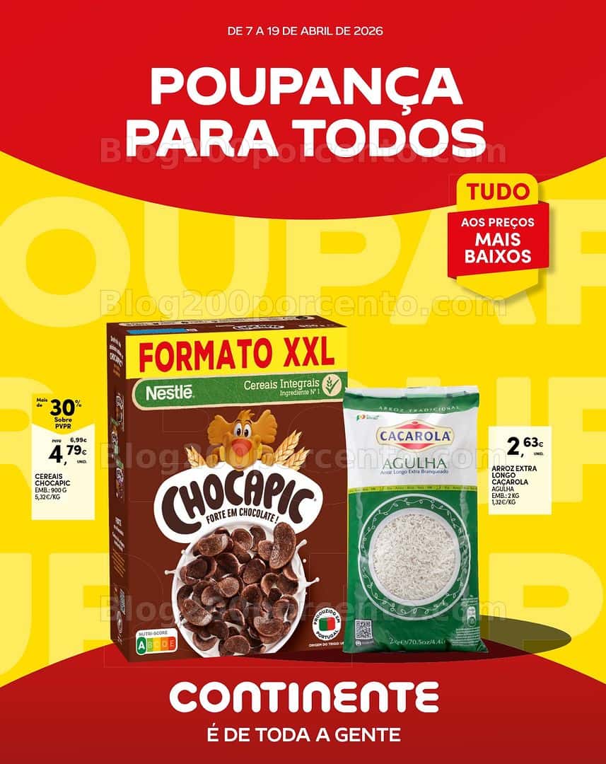 Antevisão Folheto CONTINENTE Madeira Promoções de 7 a 13 abril