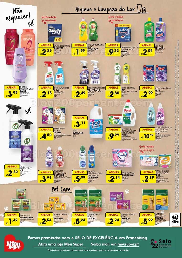 Antevisão Folheto MEU SUPER Promoções de 16 a 27 abril