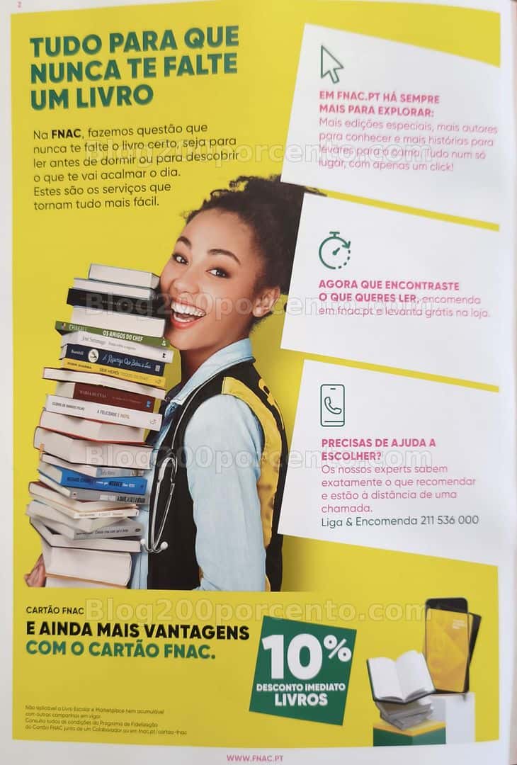 Antevisão Folheto FNAC Mês dos Livros Promoções de 16 abril a 20 maio