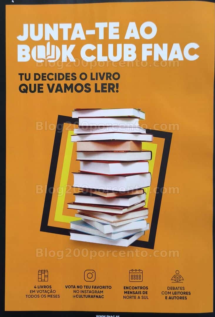 Antevisão Folheto FNAC Mês dos Livros Promoções de 16 abril a 20 maio
