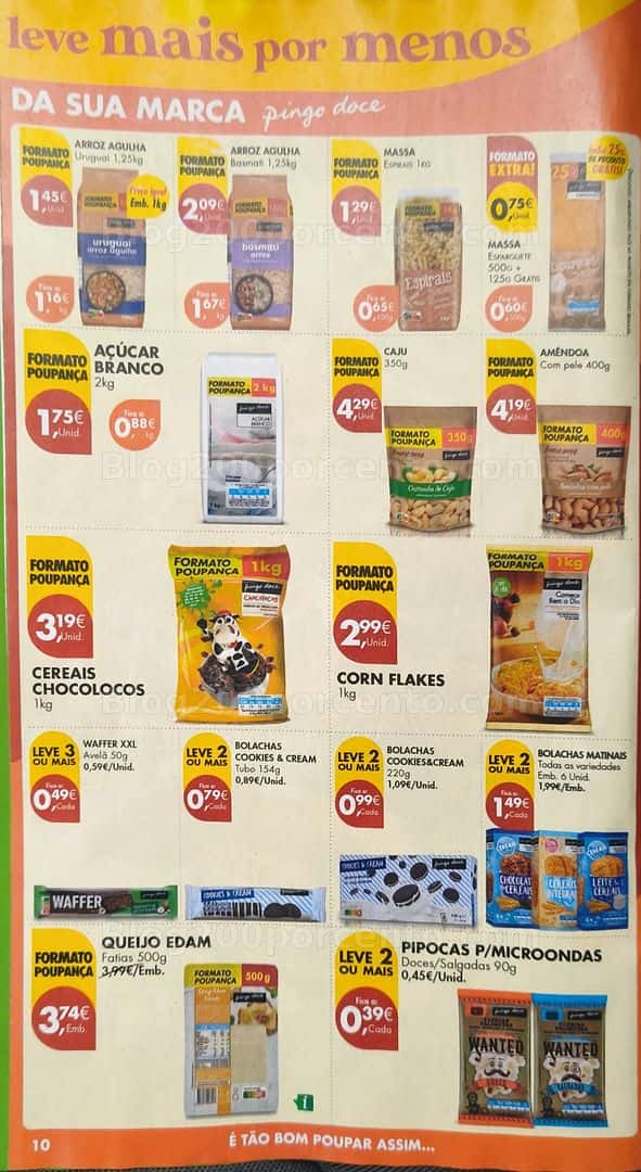 Antevisão Folheto PINGO DOCE Leve Mais por Menos Promoções de 21 a 27 abril