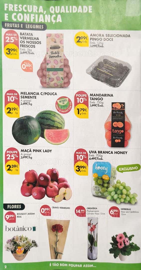 Antevisão Folheto PINGO DOCE Promoções de 21 a 27 abril