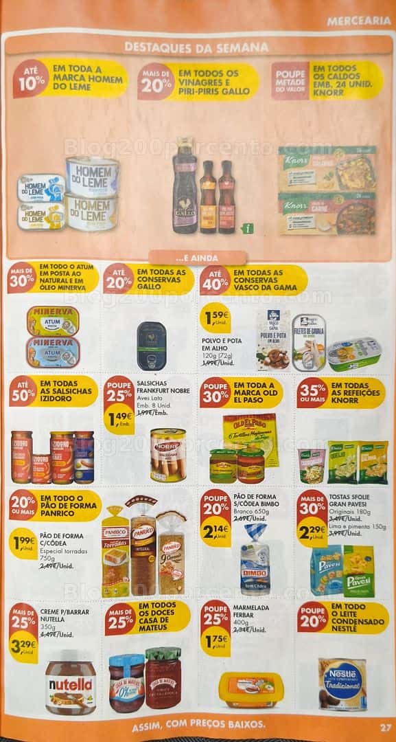 Antevisão Folheto PINGO DOCE Promoções de 21 a 27 abril