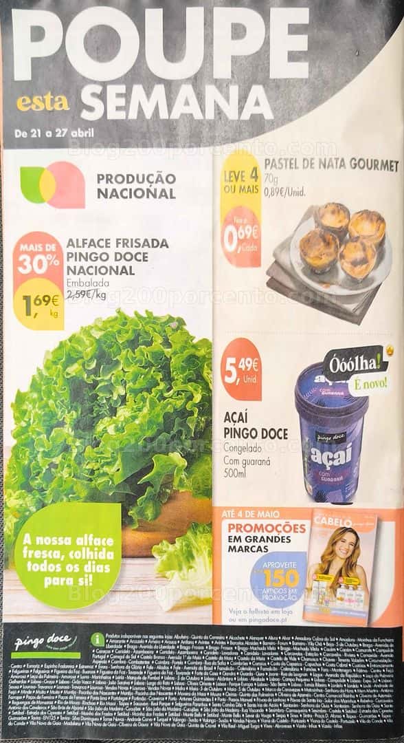 Antevisão Folheto PINGO DOCE Super Promoções de 21 a 27 abril