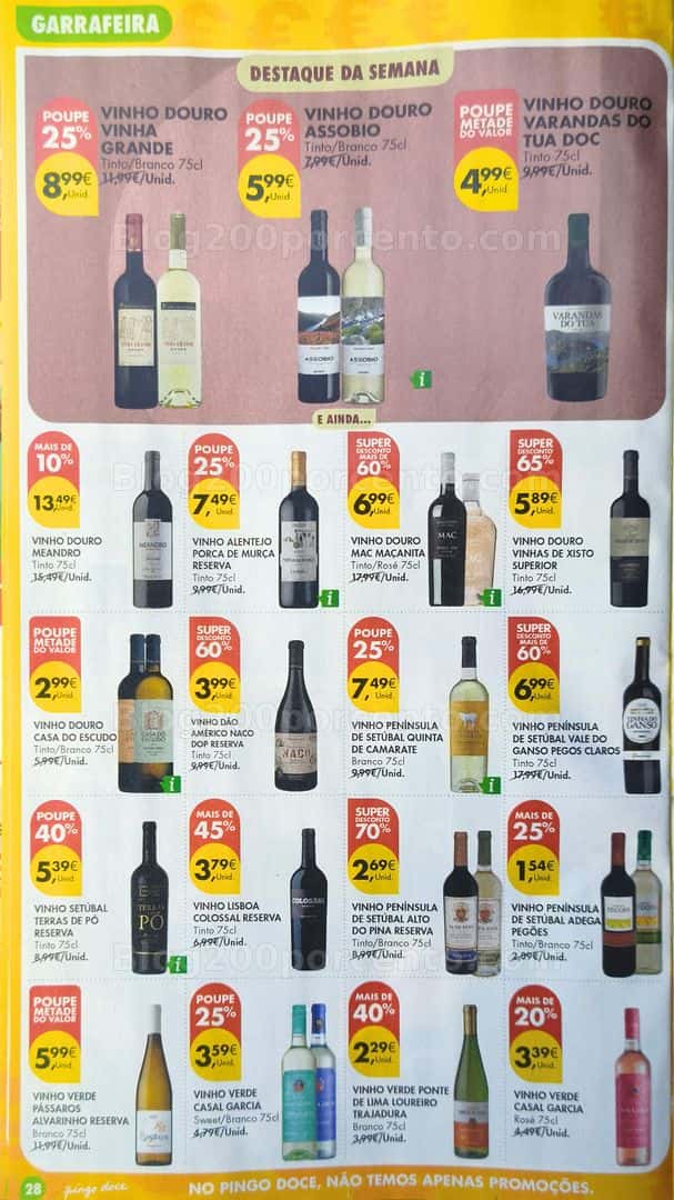 Antevisão Folheto PINGO DOCE Promoções de 28 abril a 4 maio