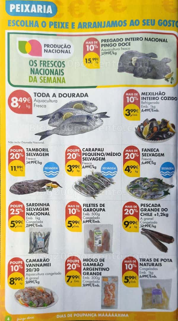 Antevisão Folheto PINGO DOCE Promoções de 28 abril a 4 maio