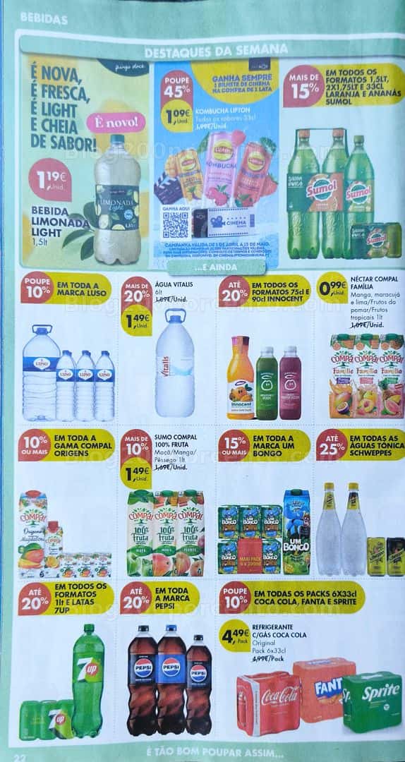 Antevisão Folheto PINGO DOCE Promoções de 7 a 13 abril