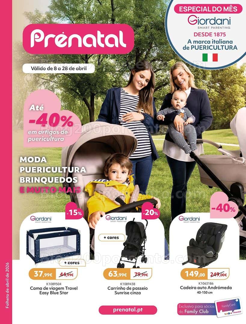 Antevisão Folheto PRÉNATAL Promoções até 28 abril