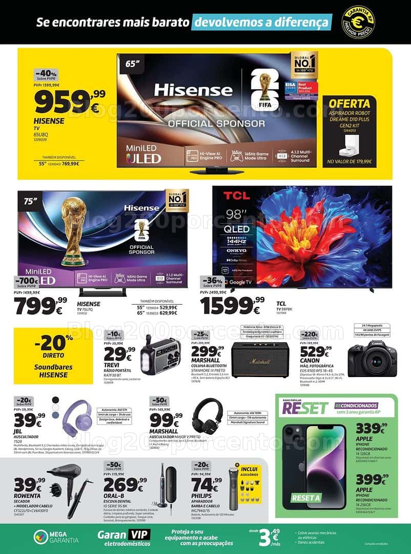 Antevisão Folheto RADIO POPULAR Promoções de 7 a 21 abril