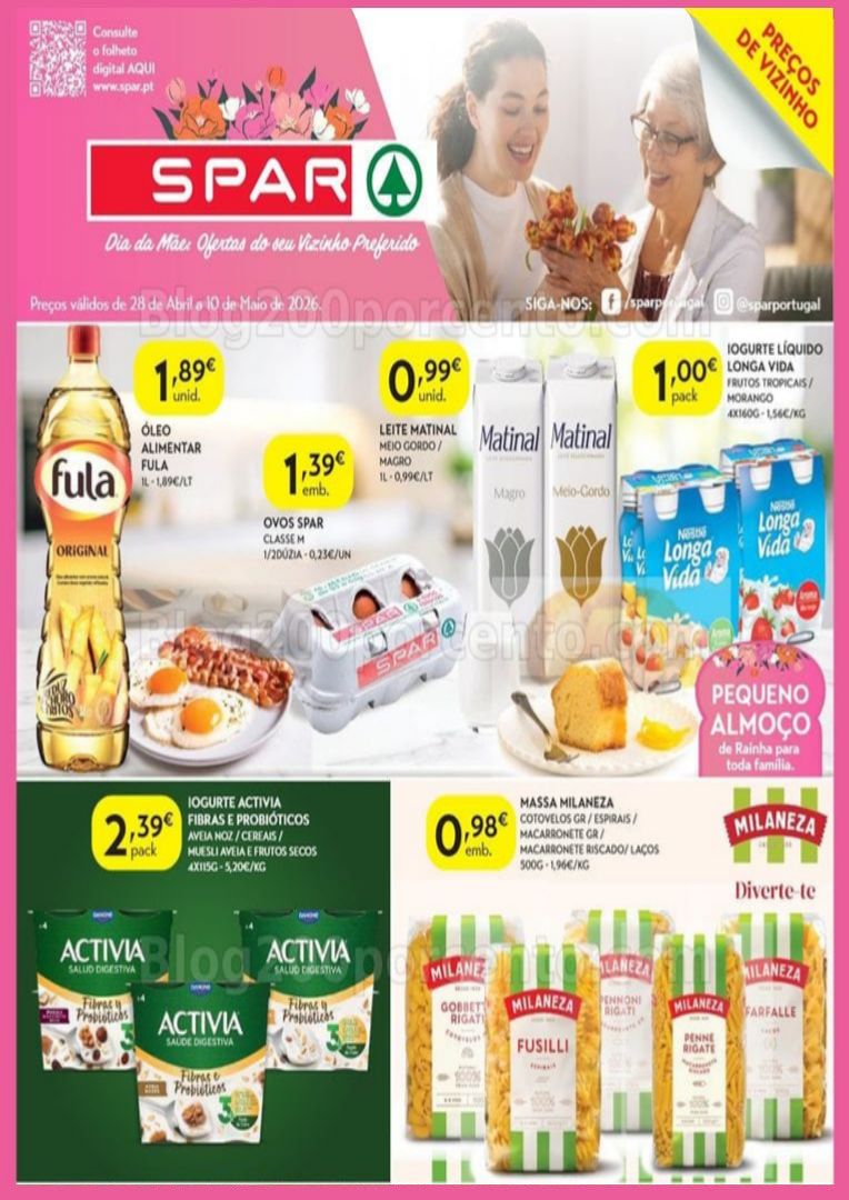 Antevisão Folheto SPAR Promoções de 28 abril a 10 maio