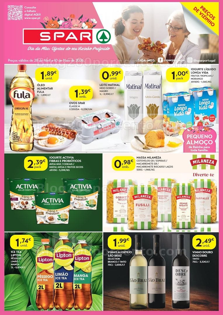 Antevisão Folheto SPAR Promoções de 28 abril a 10 maio