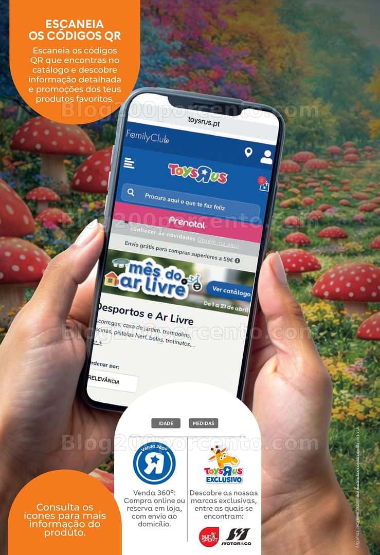 Antevisão Folheto TOYSRUS Ar Livre Promoções de 11 abril a 31 julho