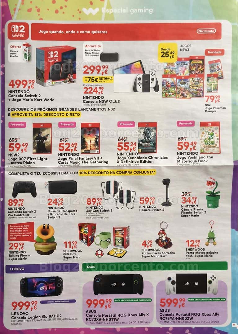 Antevisão Folheto WORTEN Promoções de 7 a 13 abril