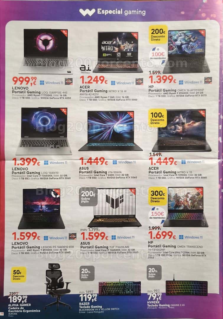 Antevisão Folheto WORTEN Promoções de 7 a 13 abril