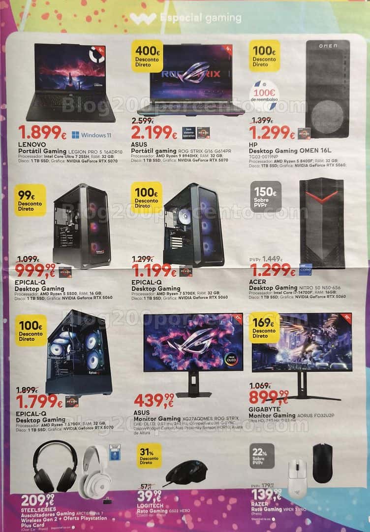 Antevisão Folheto WORTEN Promoções de 7 a 13 abril