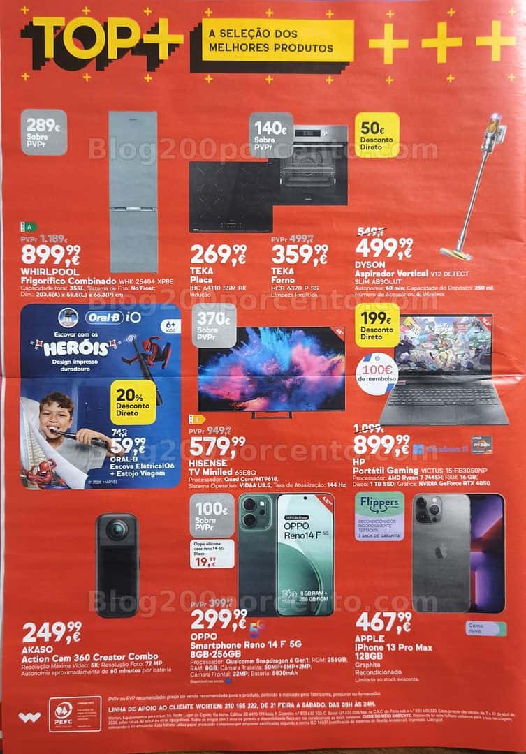 Antevisão Folheto WORTEN Promoções de 7 a 13 abril