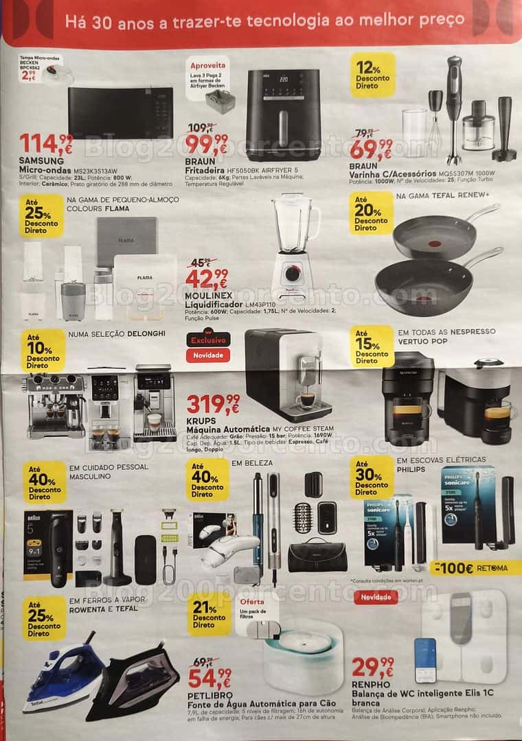 Antevisão Folheto WORTEN Promoções de 7 a 13 abril