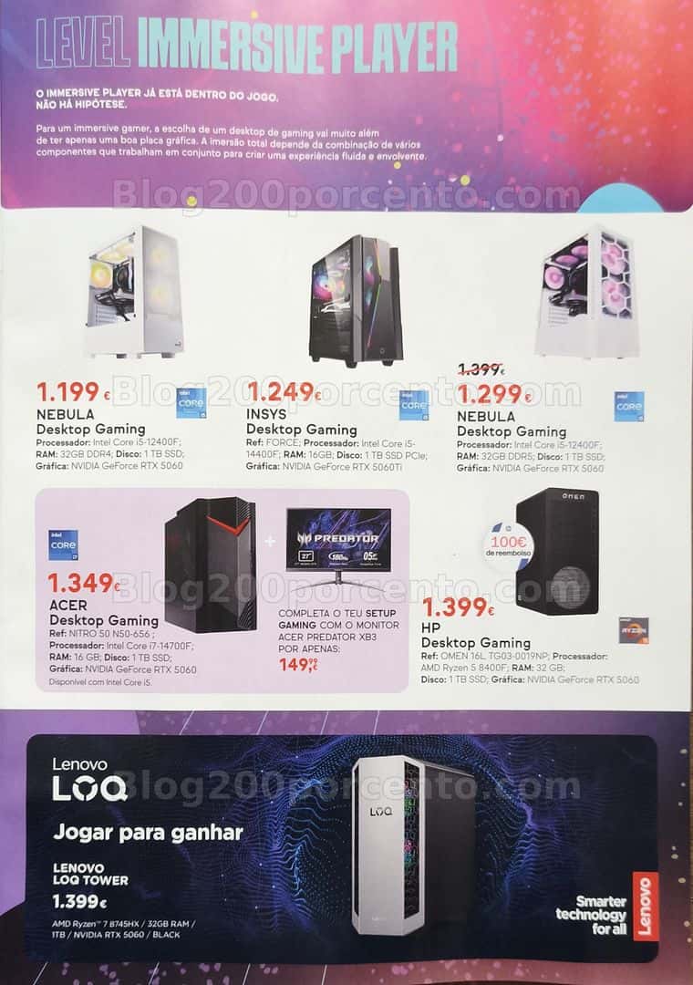 Antevisão Folheto WORTEN Game Ring Promoções até 21 abril