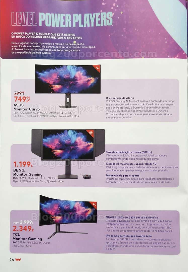 Antevisão Folheto WORTEN Game Ring Promoções até 21 abril