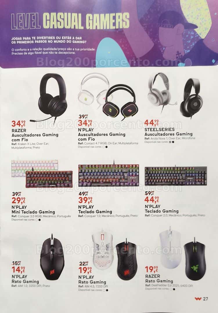 Antevisão Folheto WORTEN Game Ring Promoções até 21 abril