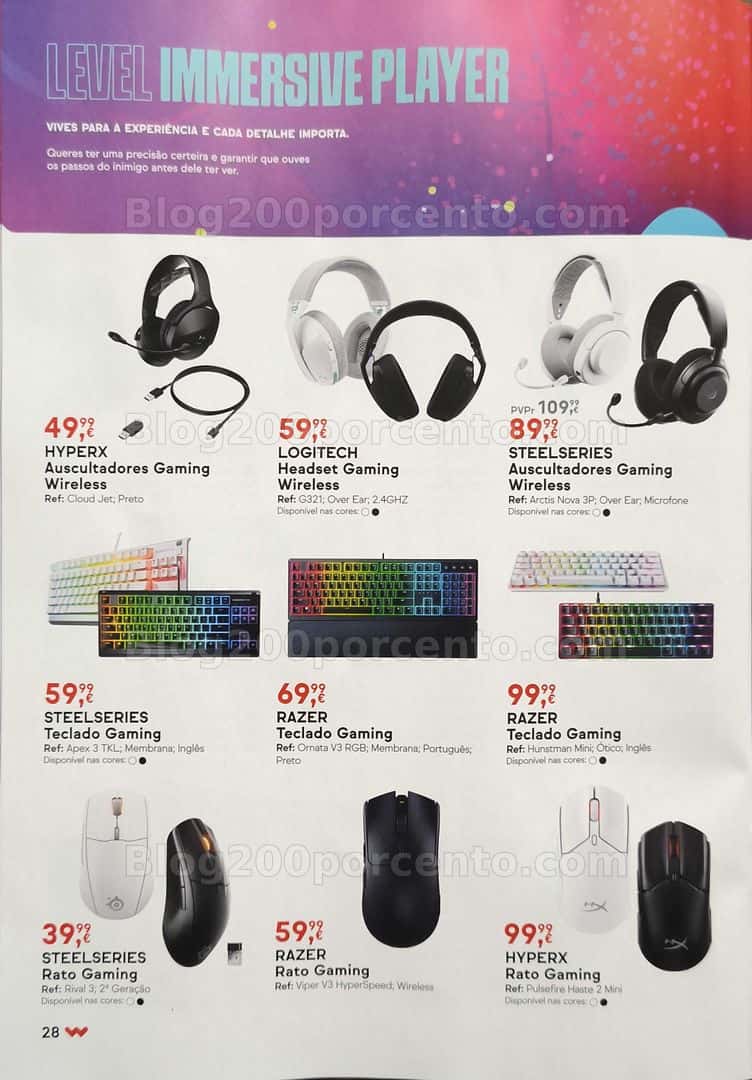 Antevisão Folheto WORTEN Game Ring Promoções até 21 abril