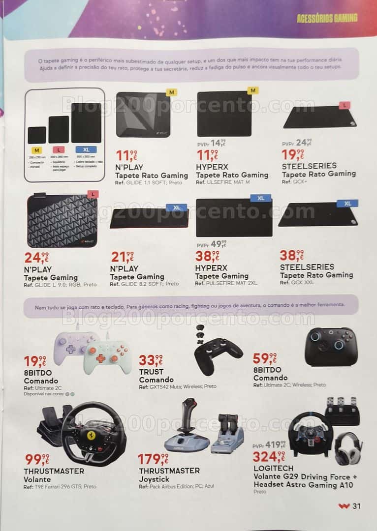 Antevisão Folheto WORTEN Game Ring Promoções até 21 abril