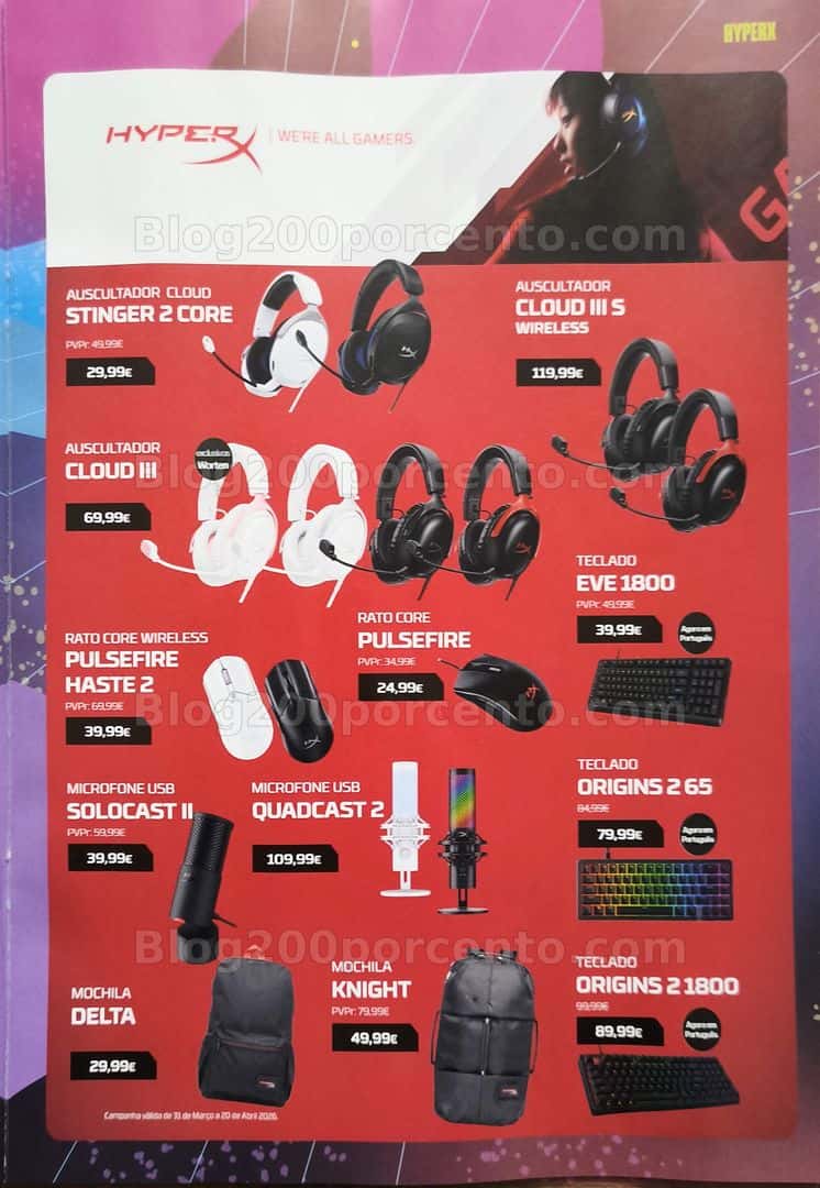 Antevisão Folheto WORTEN Game Ring Promoções até 21 abril