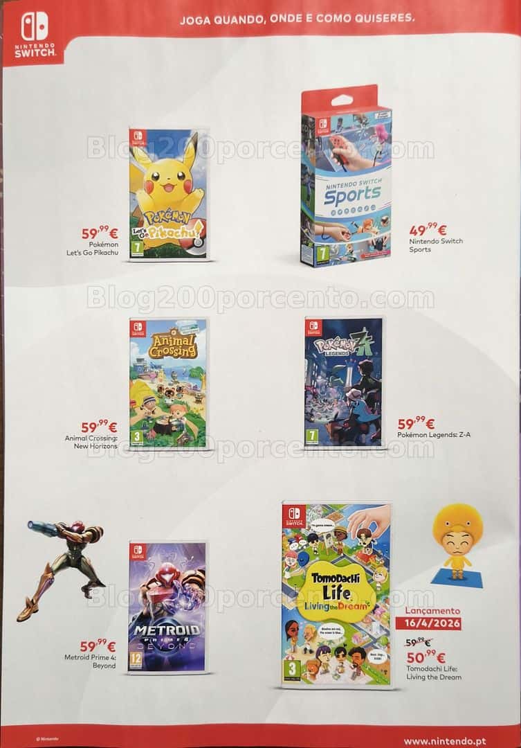 Antevisão Folheto WORTEN Game Ring Promoções até 21 abril