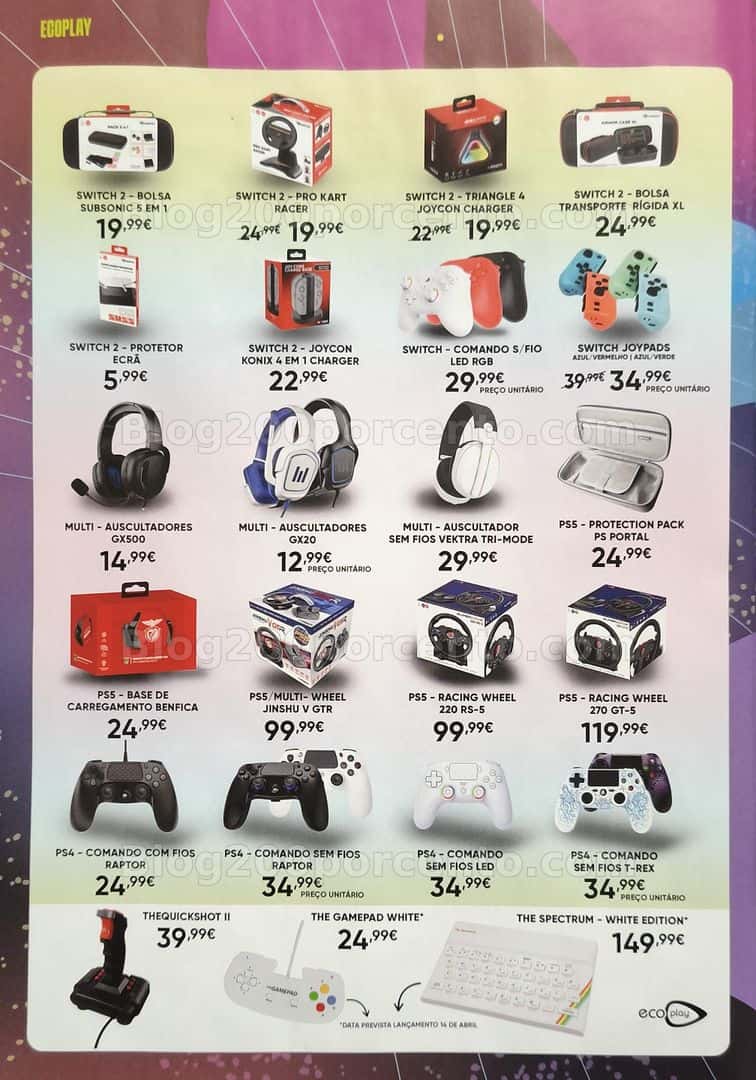 Antevisão Folheto WORTEN Game Ring Promoções até 21 abril