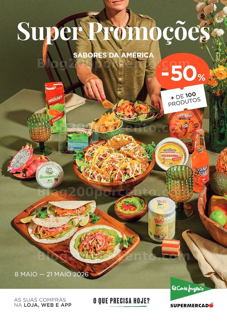 Antevisão Folheto EL CORTE INGLÉS Promoções de 8 a 21 maio