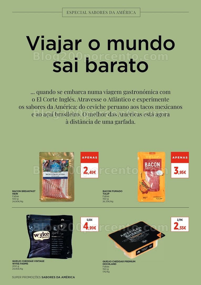 Antevisão Folheto EL CORTE INGLÉS Promoções de 8 a 21 maio